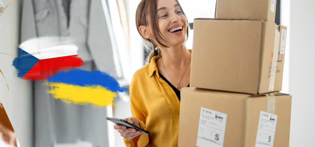 Parcels from the Czech Republic to Ukraine